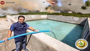 Urla Uzunkuyu Ormanlarına 600 Tonluk Can Simidi