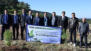 Yeşil Dönüşüm Ormanları Projesi”nin ilk durağı Çanakkale oldu