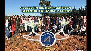 Diş Hekimliği Fakültesi’nden Fidan Dikme Etkinliği 