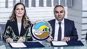 Düzce’nin yeşil alanları Orman Fakültesi'ne doğal laboratuvar olacak