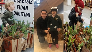 Mendereslilere en güzel yeni yıl hediyesi: 2019 adet fidan ücretsiz dağıtıldı 