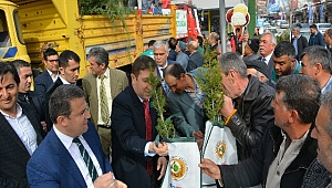 21 Mart'ta Korkuteli'nde 10 Bin Fidan Ücretsiz Dağıtıldı