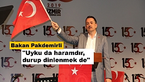 Bakan Pakdemirli İzmir'de 15 Temmuz Etkinliğine Katıldı