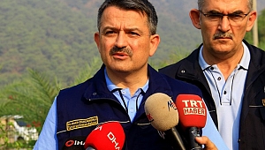 Bakan Pakdemirli: “Yangına müdahale süresini 10 dakikaya indireceğiz”