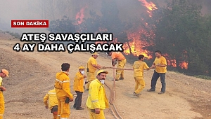 Ormanların Ateş Savaşçılarına İyi Haber