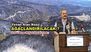 İzmir'de Yangın Bölgesine Çok Özel Ağaçlandırma Projesi