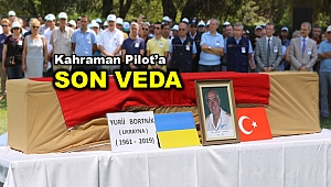 Kahraman Ukraynalı pilota İzmir'de cenaze töreni