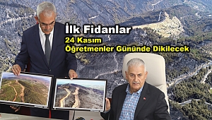 Yangın bölgesinde İzmir’in tüm öğretmen ve öğrencileri ile fidan dikilecek