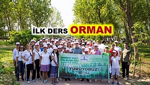 İzmir’de “İlk Dersimiz Orman”