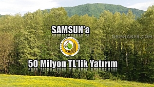 Orman Bölge Müdürlüğünden Samsun’a 50 milyonluk yatırım