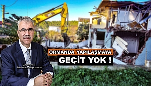 “İzmir Ormanlarında Yapılaşmaya Geçit Yok !”