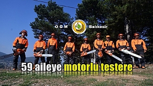 Balıkesir'de Orman Köylüsüne Desteğe Devam