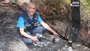 Yumurta pişirirken orman yangını çıkardı