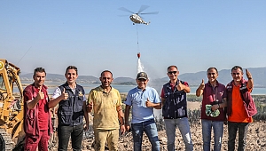 Yangına Geçit Vermediler Binlerce Hektarlık Alan Yanmaktan Kurtuldu