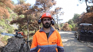 Orman İşçiliği yaparak, mekatronik mühendisliği okuyor, ailesine destek oluyor