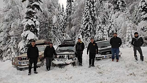 Off-road ekipleri, yaban hayvanları için tırmandı