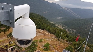 Kameralı yangın gözetleme kuleleri sezona hazır
