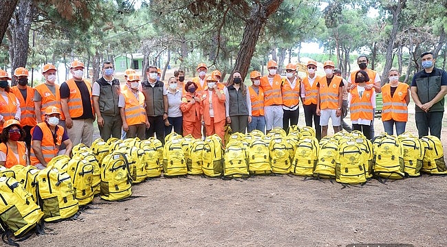 İstanbul Ormanlarının 220 Yangın Gönüllüsü İş Başında