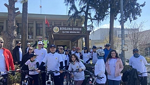 Bergamalı Doğaseverler Doğaya En Çok Bisiklet Yakışır Dediler