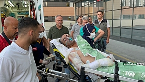 Kütahya’daki orman yangınında yaralanan orman işçisi ve şefi Eskişehir'e sevk edildi