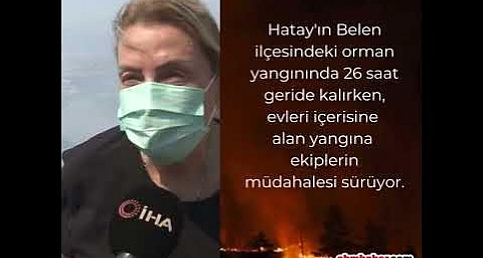 Yangında 26 saat geride kaldı, ekiplerin mücadelesi devam ediyor