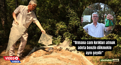 İzmir Çiçekli Ormanlarına Atılan Çöpler ve Molozlar İsyan Ettirdi